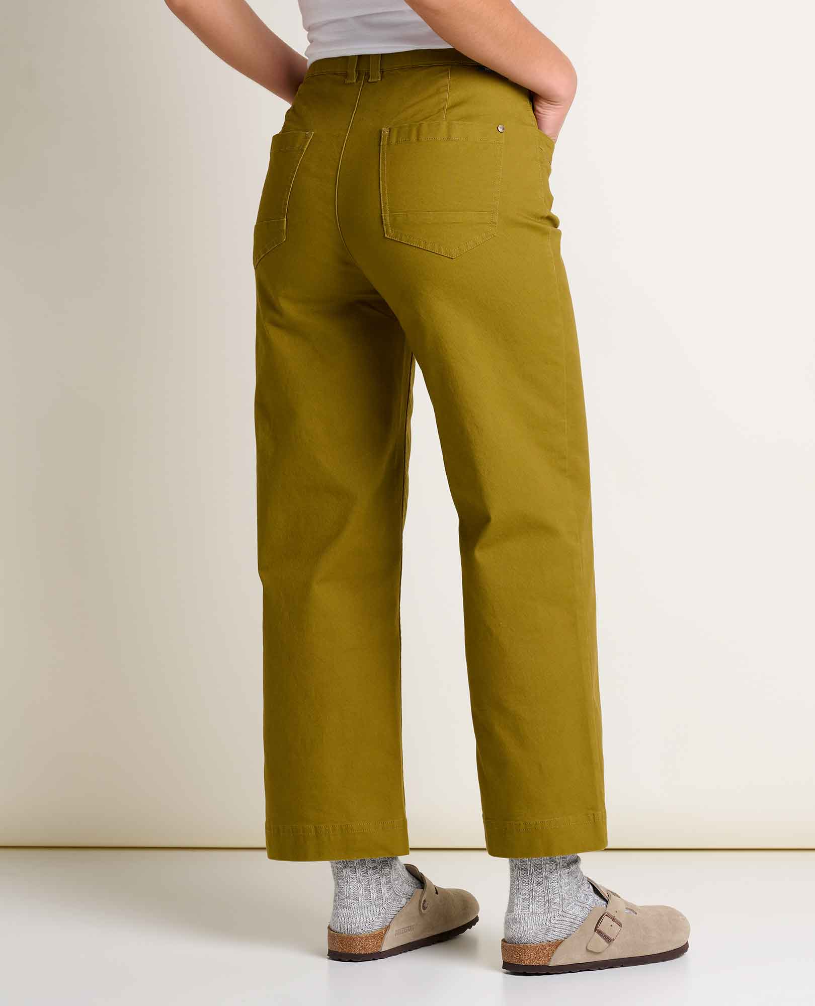 Earthworks Wide Leg Crop Pant - Image 2