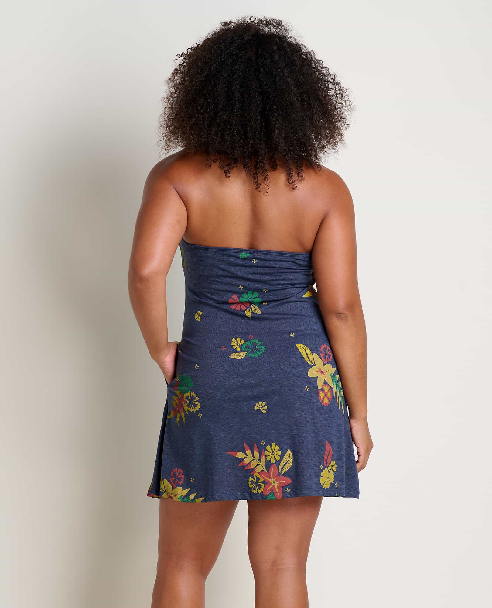 Plumeria Halter Dress - Image 2