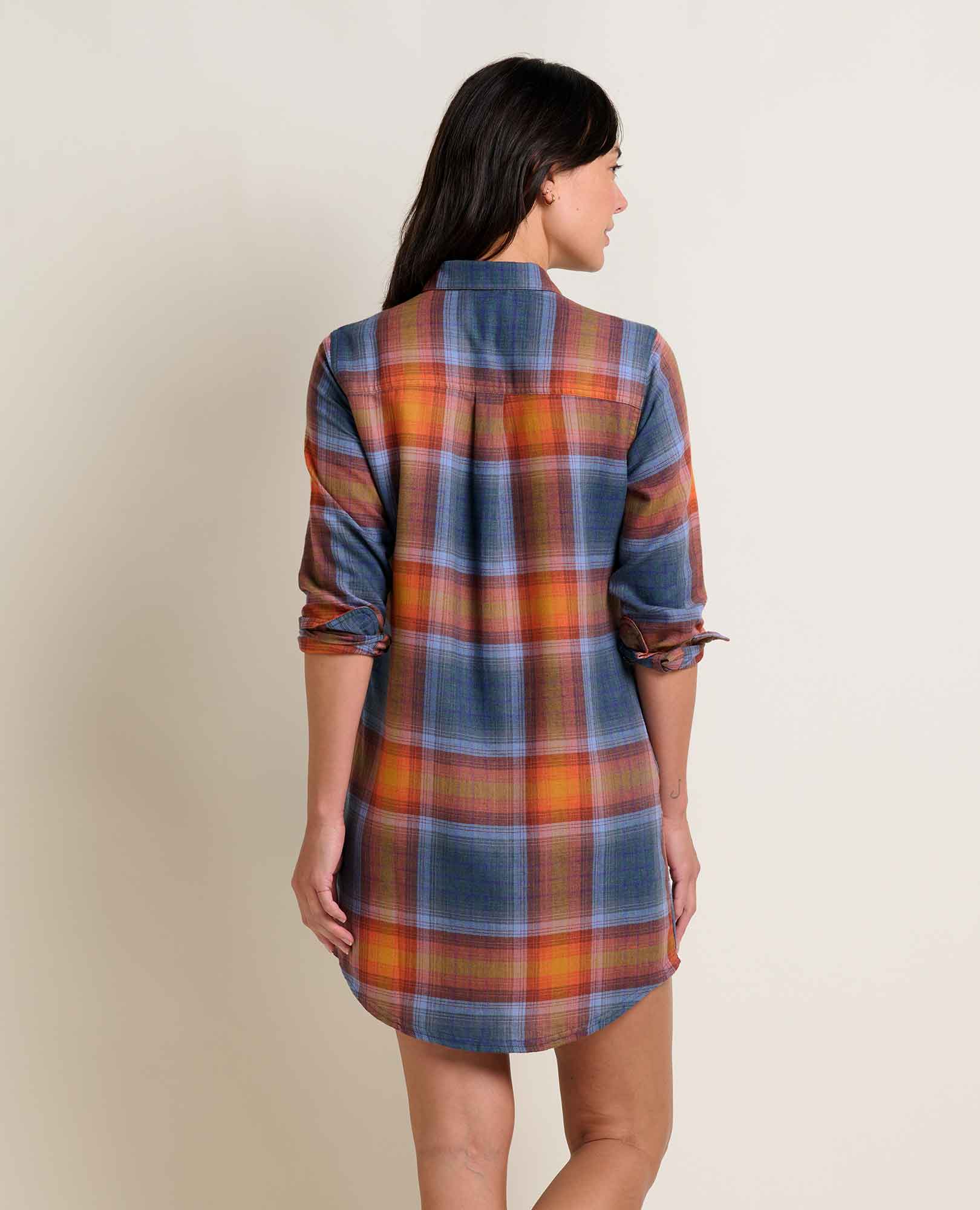 Re-Form Flannel Shirtdress - Image 2