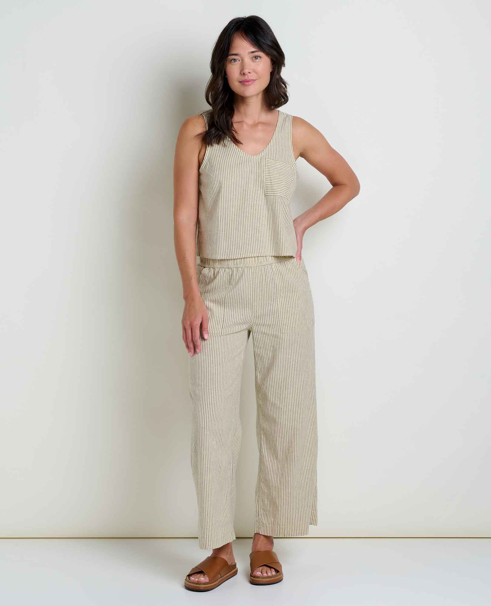 Taj Hemp Button Back Tank - Image 2