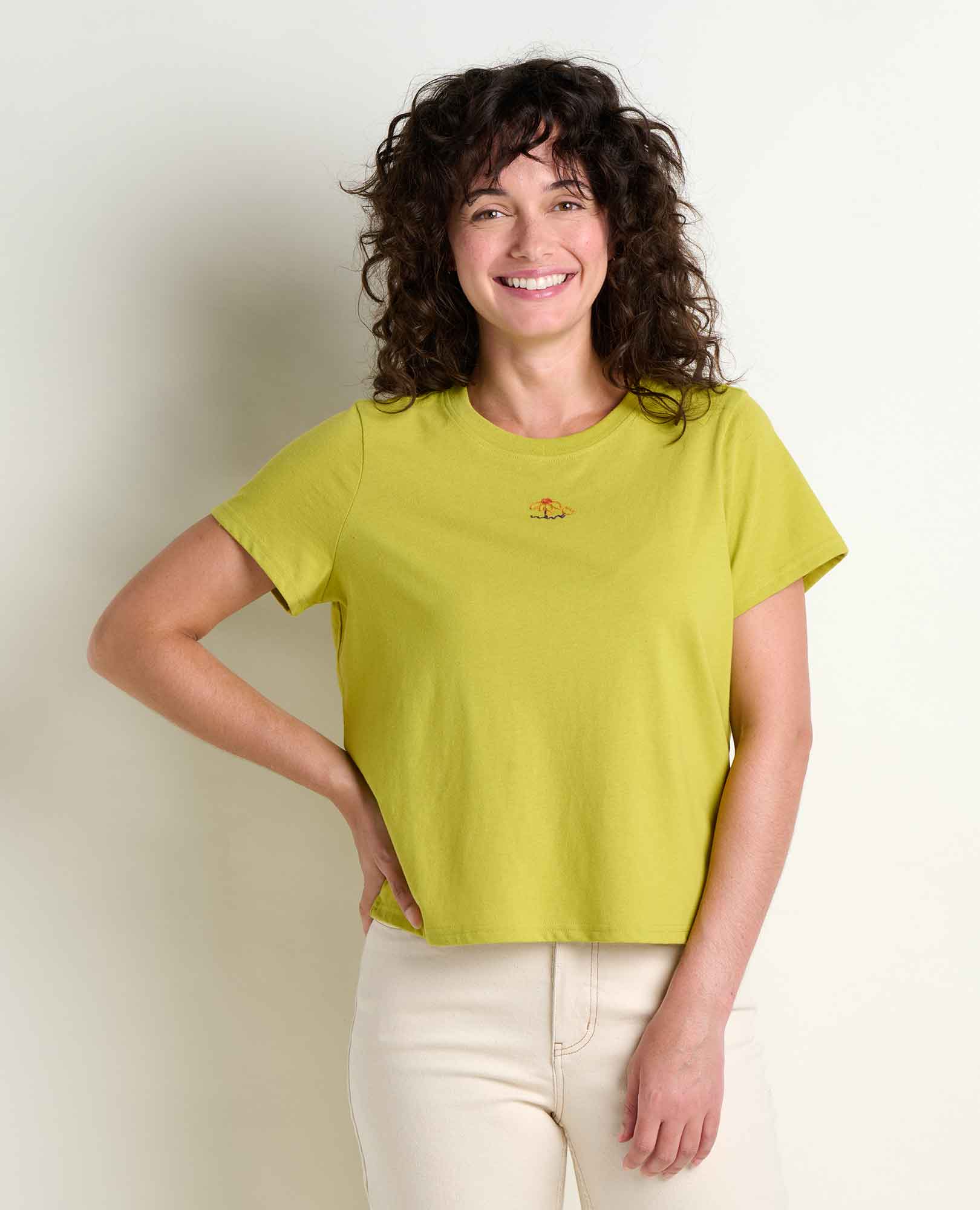 Women's Re-Form Crew Embroidered
